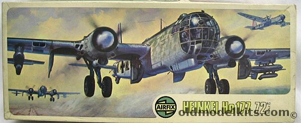 Airfix 1/72 Heinkel He-177 A-5 Grief with Hs293 Guided Missile, 05009-2 plastic model kit